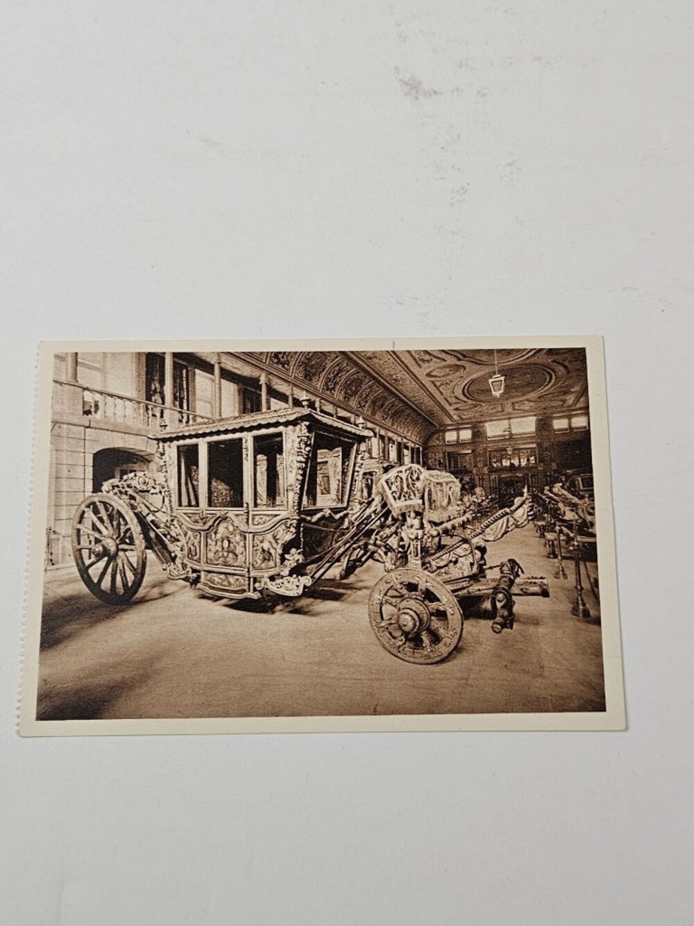 Late XVII Century French Coach Postcard